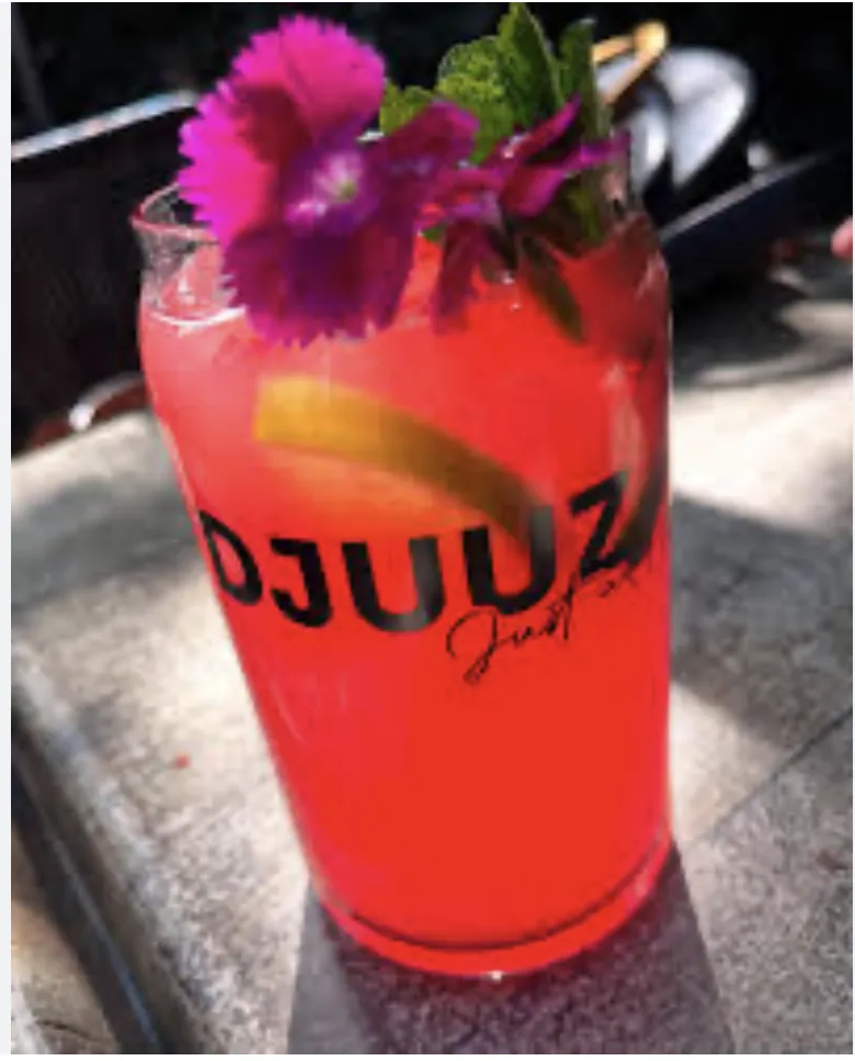 DJUUZ signature cocktail bij Le Jardin