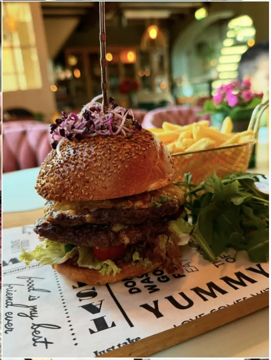 Steak met DJUUZ drink