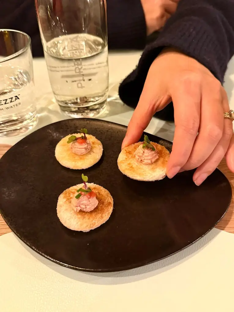 Amuse met Hollandse garnalen